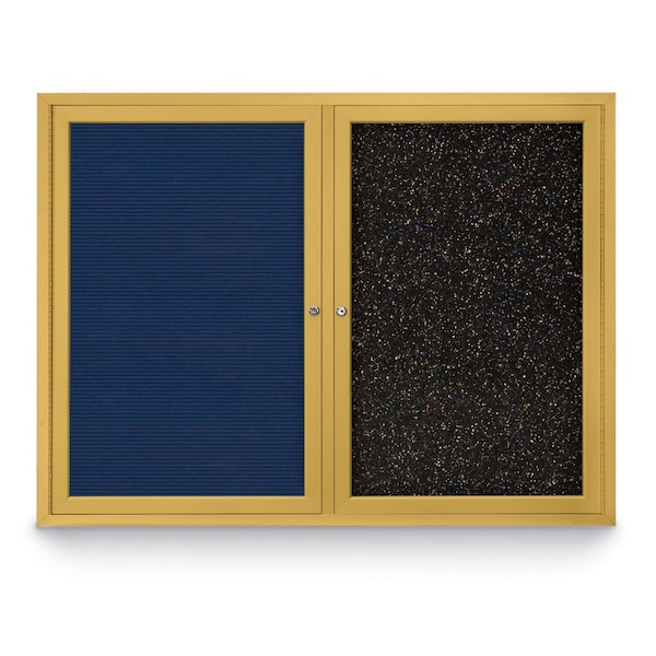Corkboard, Burgundy/ Blck, 24" x 36"